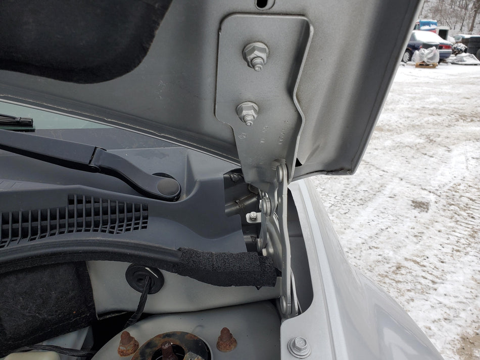 LH Driver Hood Hinge (silver) 2007-2012 Dodge Caliber