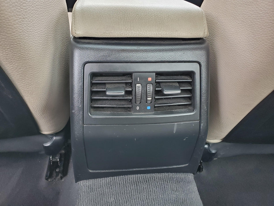 Center Console Rear Vents With Console Back Trim (black) 2009-2012 BMW 328