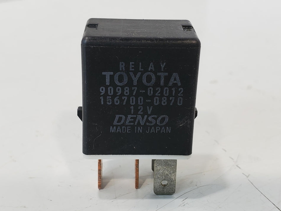 96-10 GENUINE TOYOTA LEXUS DENSO RELAY 90987-02012 TESTED! FITS MULTIPLE YEARS