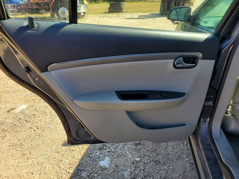 Rear LH Inside Door Panel (w/o switches)(w/o handle) 2007-2009 Saturn Aura