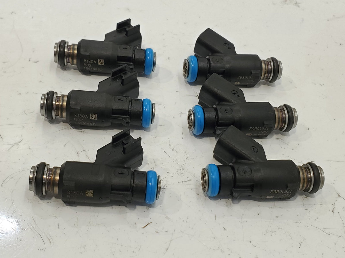 2006-2011 Chevy Impala 3.5L 3.9L Fuel Injectors OEM 12616862