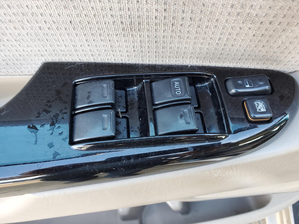2004-2010 Toyota Sienna Front LH Driver Master Swicthes