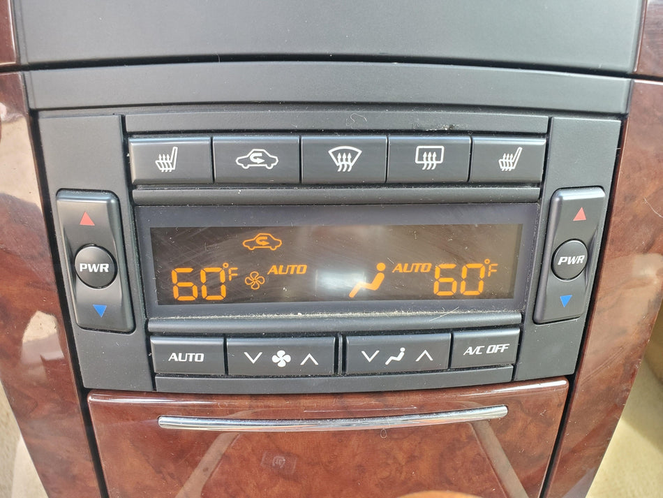 2005-2006 Cadillac SRX Heater A/C Climate Control Heated Seats (opt KA1) OEM