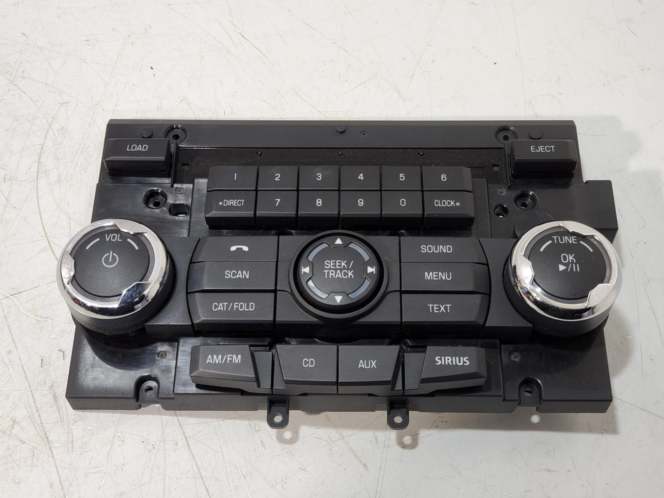 Radio Control Panel (w/o nav)(id 9E5T-18A802-AC) 2010-2011 Mercury Milan