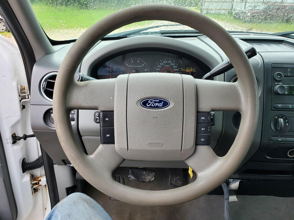 2004-2008 Ford F150 Wheel (steering) (flint/gray)(w/o switches)(w/o bag