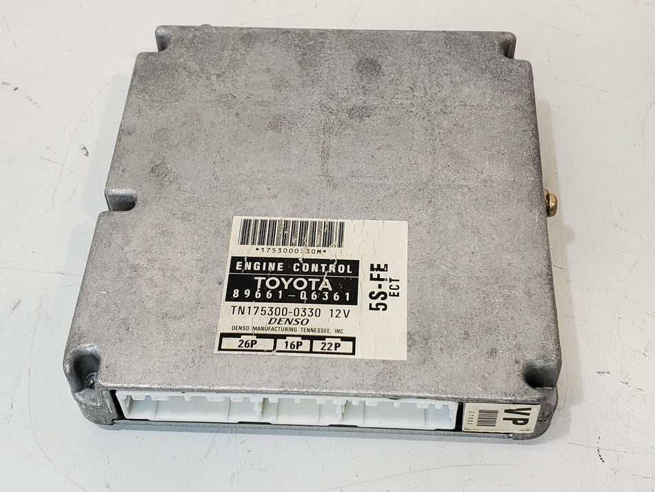 1997 Toyota Camry 4cyl AT Engine ECM Electronic Control Module OEM 89661-06361