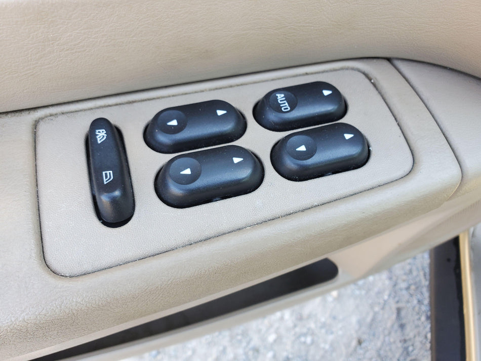 2000-2007 Ford Taurus Front LH Driver Master Window Switches (medium parchment