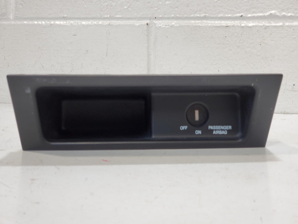2004-2008 Ford F-150 Dash Cubby Storage Bezel & Deactivation Indicator Switch OE