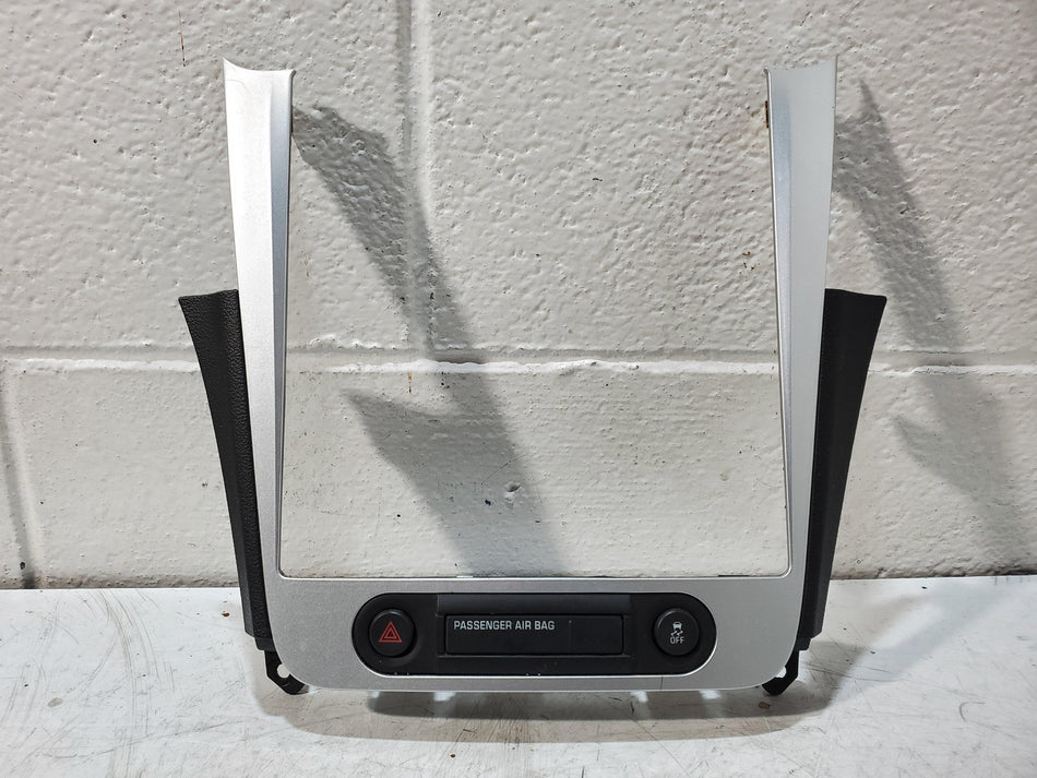 2008-2012 Chevy Malibu Center Dash Radio Bezel Panel OFF Signal Trim
