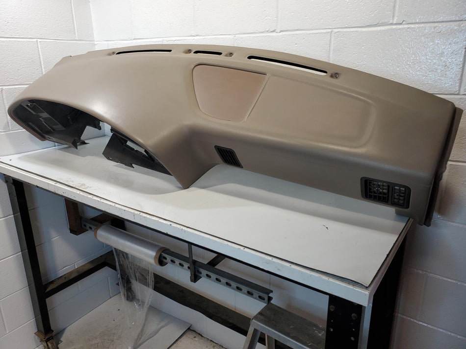 1992-1996 Ford E150 E250 E350 Dash Panel OEM Mocha/Brown F5UZ-1504320-D