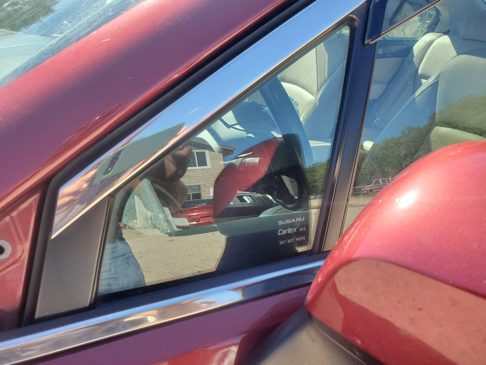 2015-2019 Subaru Legacy Front LH Door Vent Glass/Window (AS2 solar tint)