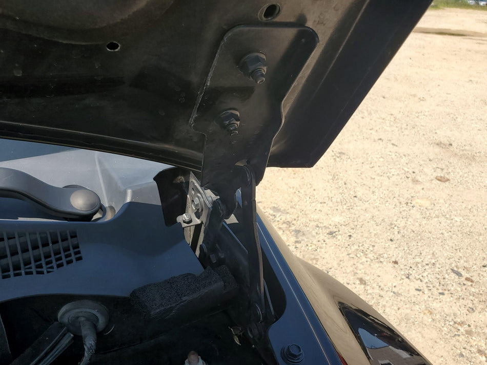 2007-2012 Dodge Caliber Front LH Hood Hinge (PXR black pearl