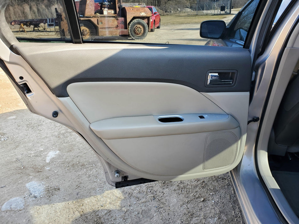 Rear LH Inside Door Panel (driver side)(stone/charcoal) 2010-2011 Mercury Milan