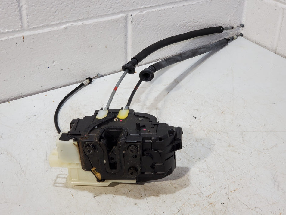 2006-2008 Hyundai Sonata Rear LH Door Latch Assembly with Cables (driver side