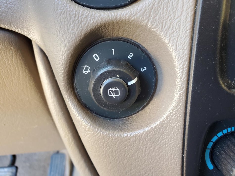 2002-2009 Chevy Trailblazer Rear Window Wiper Washer Control Switch OEM