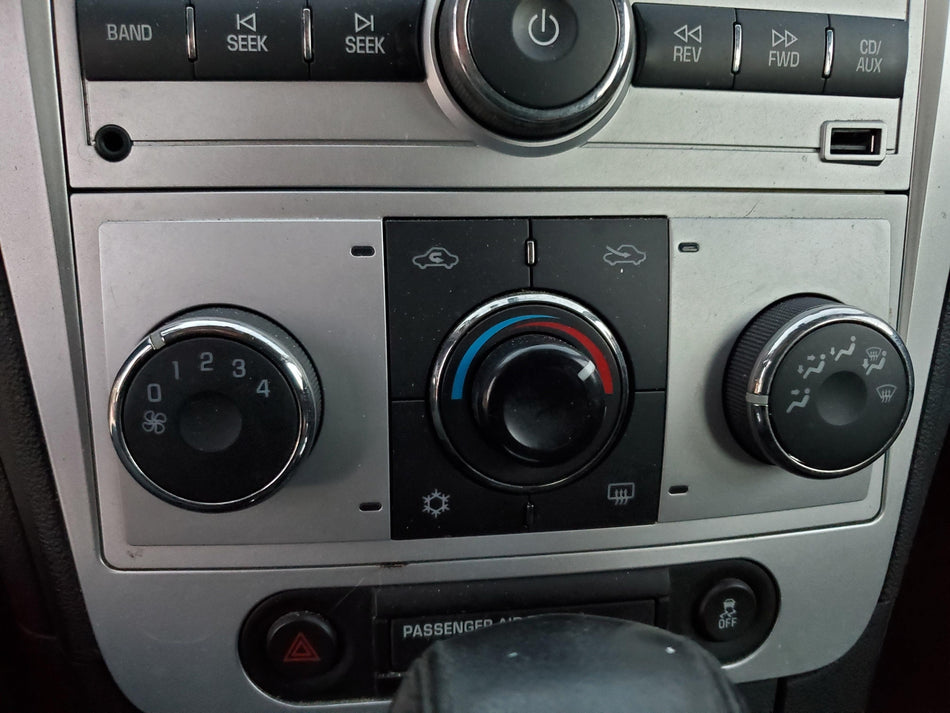 2008-2012 Chevy Malibu Heater A/C Control (man temp control opt C60