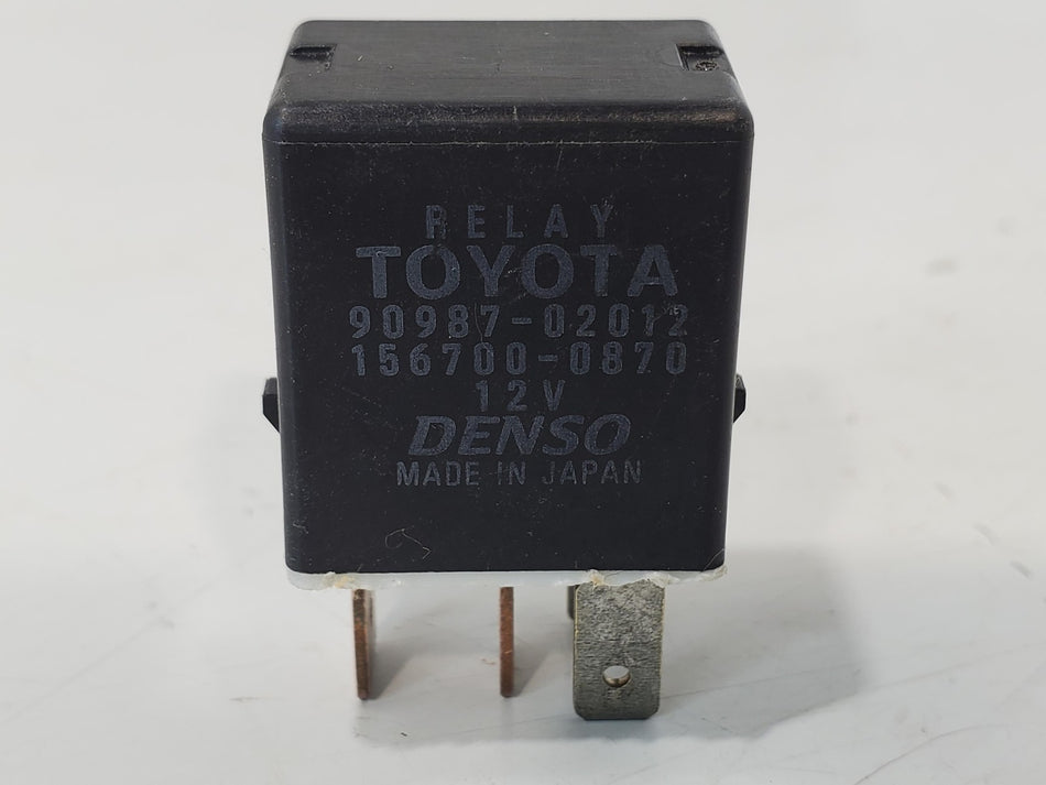 96-10 GENUINE TOYOTA LEXUS DENSO RELAY 90987-02012 TESTED! FITS MULTIPLE YEARS