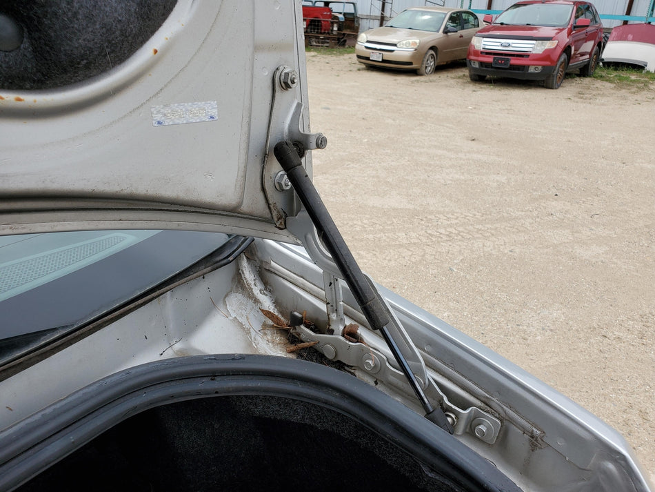 Rear RH Trunk Lid Hinge (silver UI) 2006-2009 Mercury Milan
