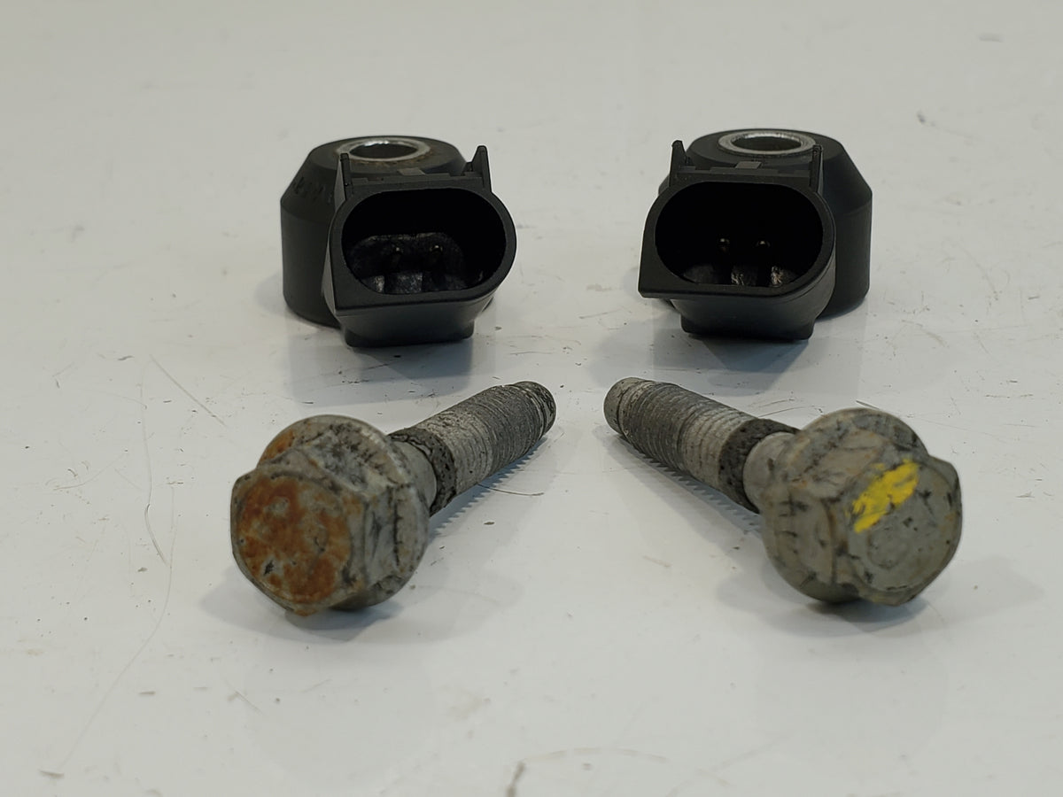 2006-2011 Chevy Impala 3.5L 3.9L Ignition Knock Sensors w/Bolts 12623730 OEM