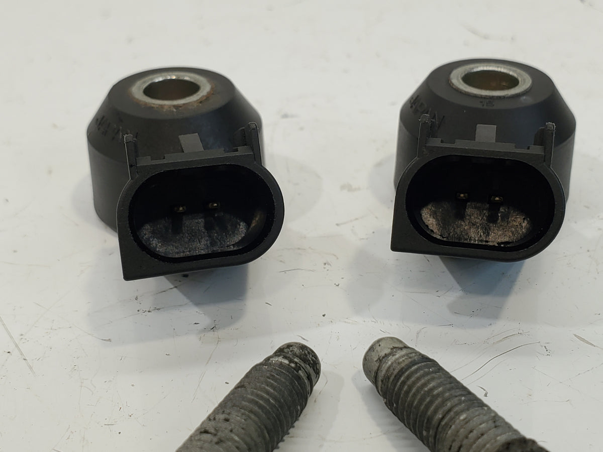 2006-2011 Chevy Impala 3.5L 3.9L Ignition Knock Sensors w/Bolts 12623730 OEM