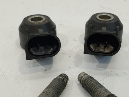 2006-2011 Chevy Impala 3.5L 3.9L Ignition Knock Sensors w/Bolts 12623730 OEM